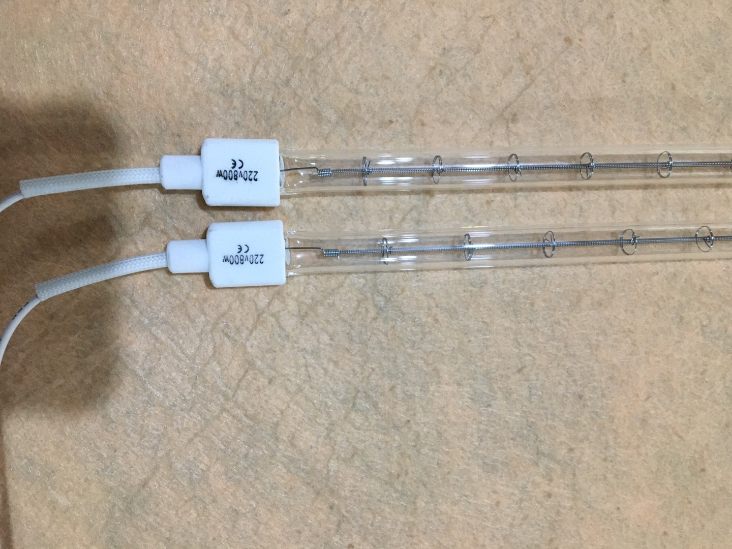quartz infrared halogen heating elements heating lamp