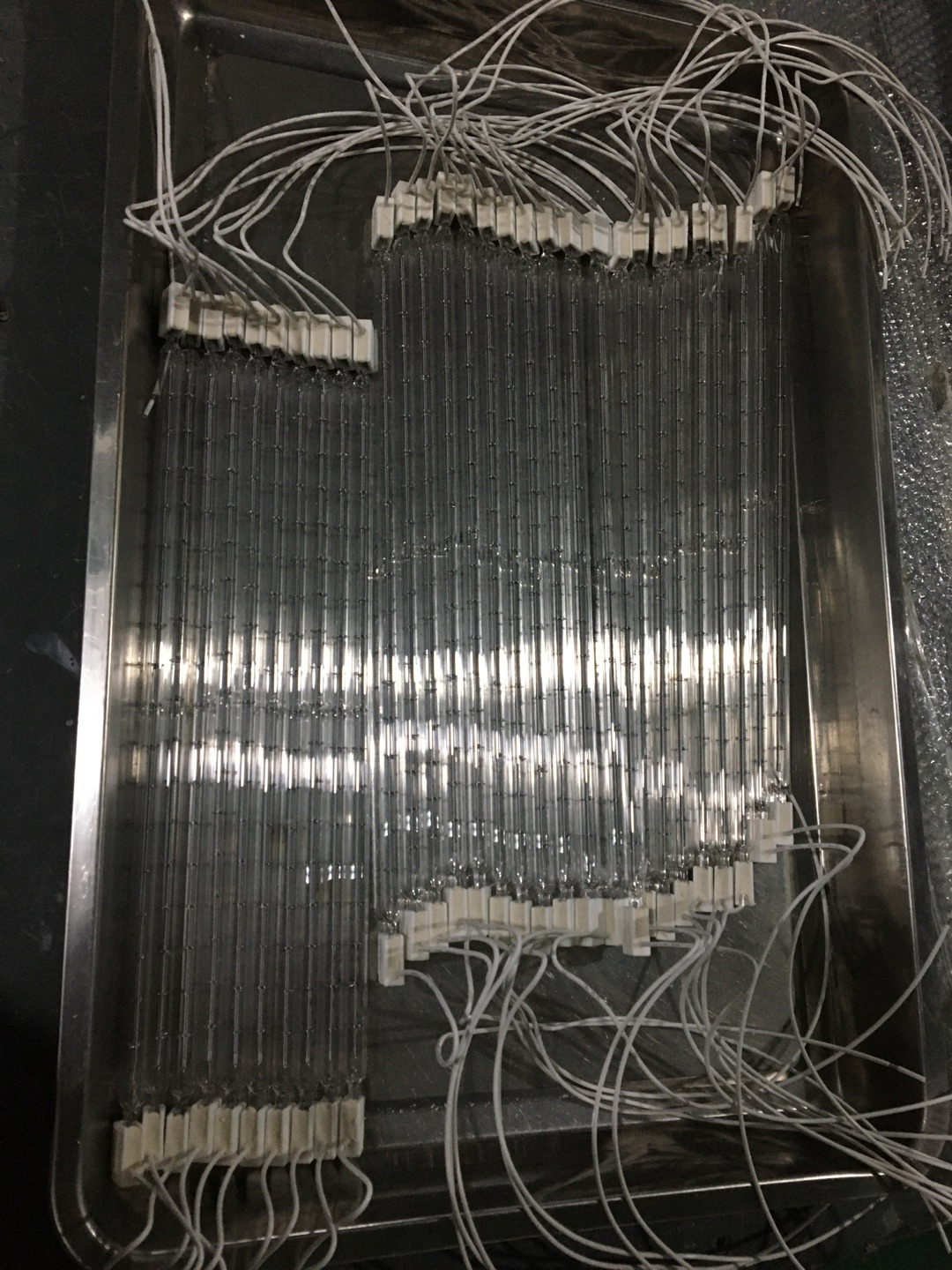 halogen heating quartz tube