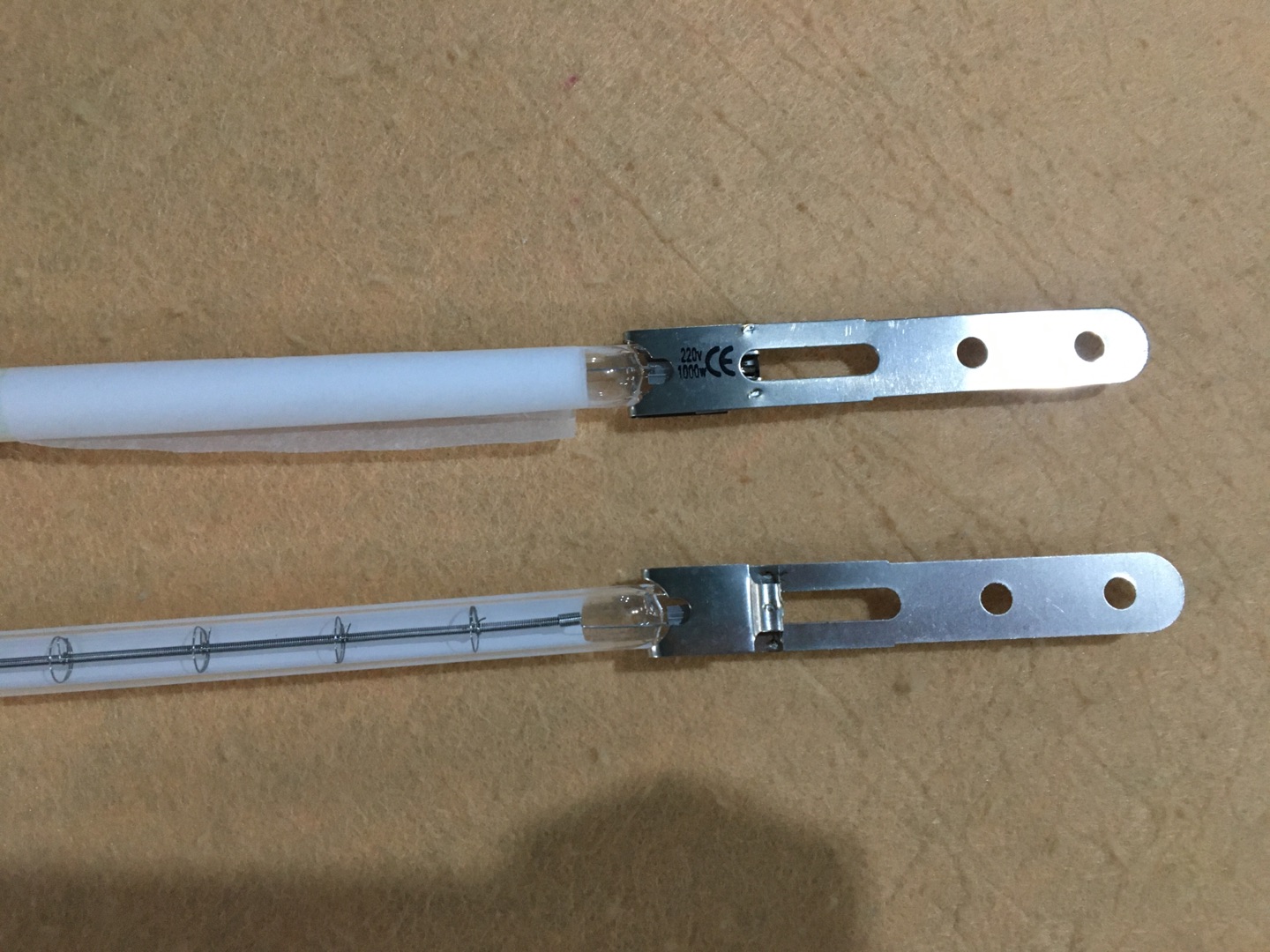 halogen infrared lamp 302mm 800w
